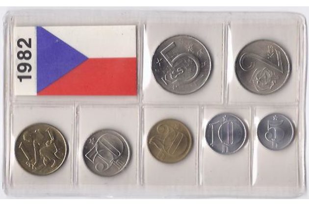 1982 Sada oběžných mincí