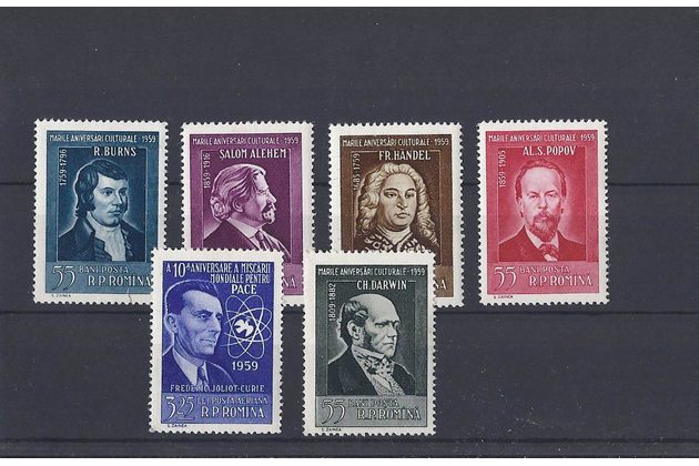 soubor známek č. 287