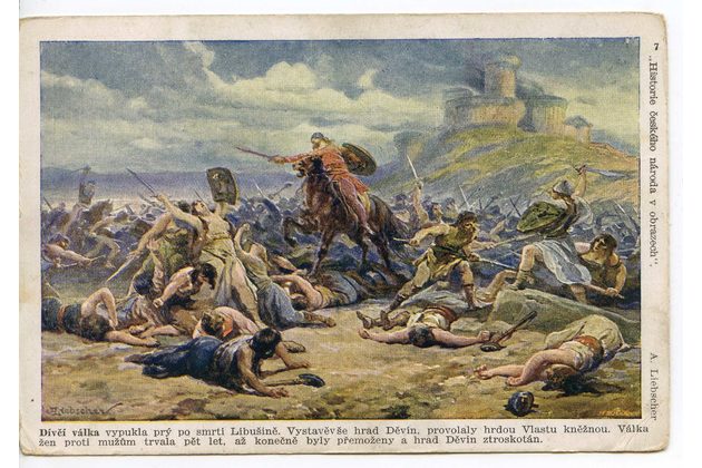 F 58625 - A. Liebscher - Dívčí válka