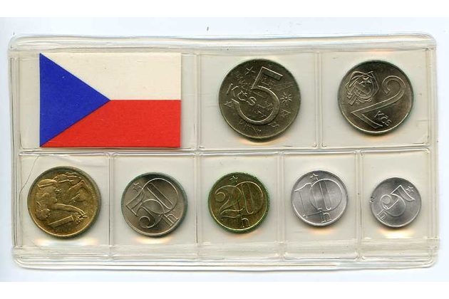 1980 Sada oběžných mincí