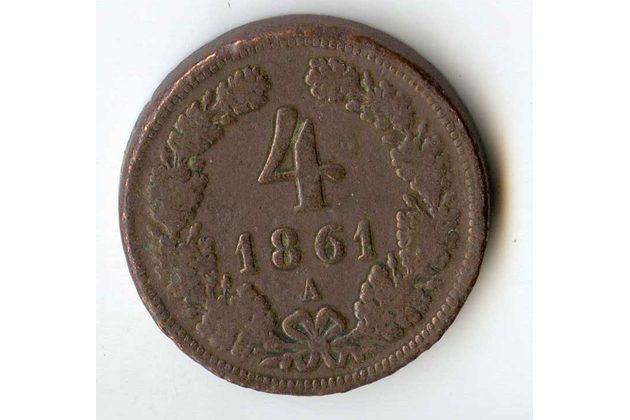 4 Kreuzer 1861 A (wč.138)