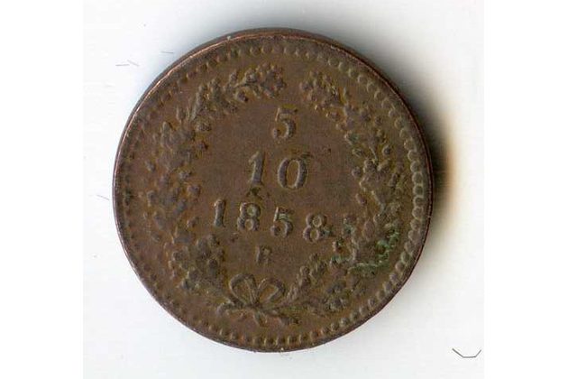 5/10 Kreuzer 1858 B (wč.17)