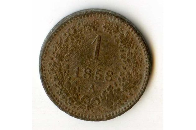 1 Kreuzer 1858 A (wč.46)