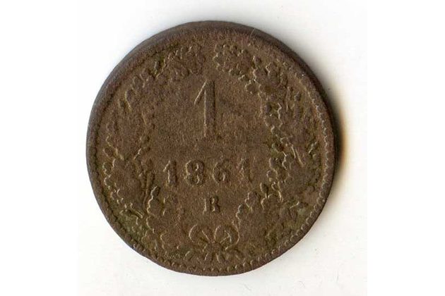1 Kreuzer 1861 B (wč.66)
