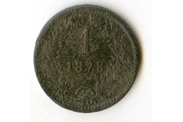 1 Kreuzer 1878 b.z. (wč.78)