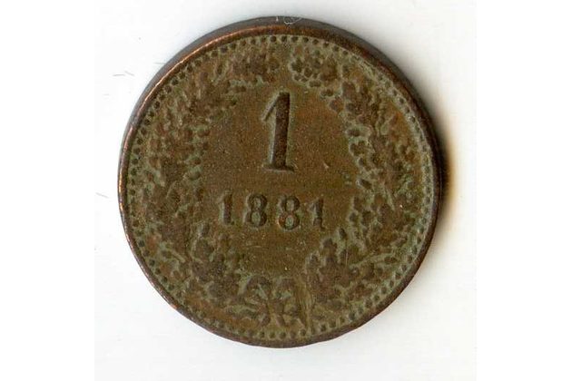 1 Kreuzer 1881 b.z. (wč.83)