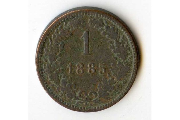 1 Kreuzer 1885 b.z. (wč.84)
