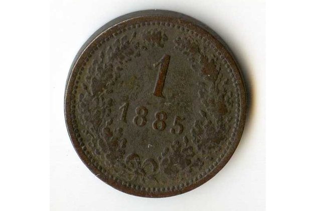 1 Kreuzer 1885 b.z. (wč.85)