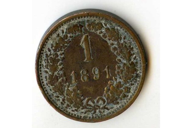 1 Kreuzer 1891 b.z. (wč.86)