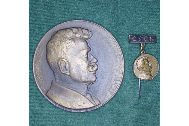13935- Jánský Jan Prof.MUDr medaile 1873-1921 s etuí