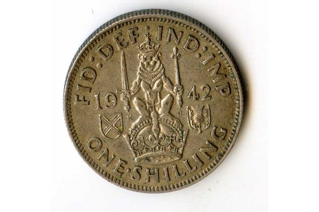 1 Shilling r. 1942 (č.300)