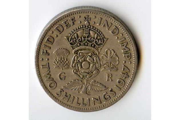 2 Shillings r. 1947 (č.310)