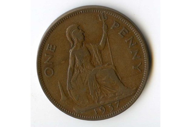 1 Penny r. 1937 (č.264A)