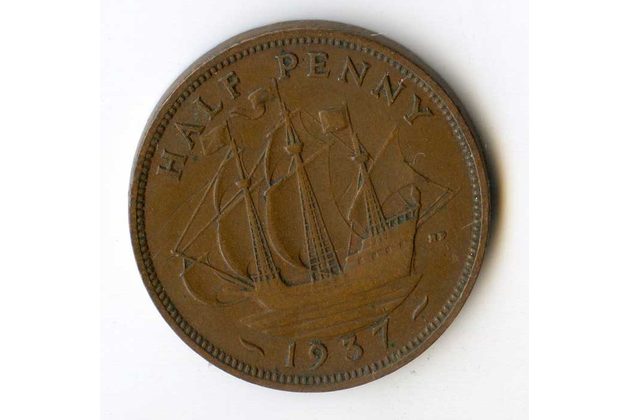 1/2 Penny r. 1937 (č.501)