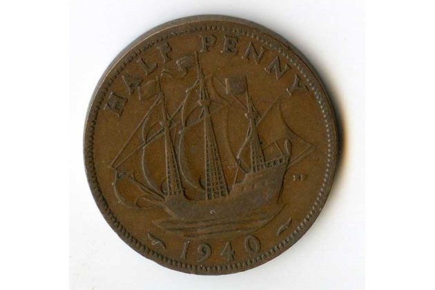 1/2 Penny r. 1940 (č.506)