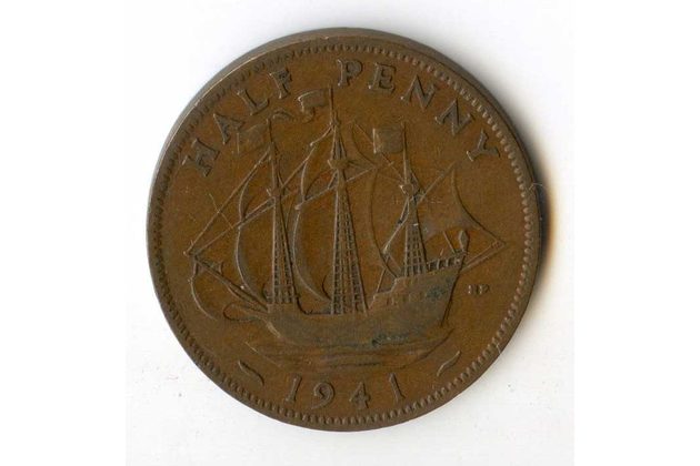 1/2 Penny r. 1941 (č.508)