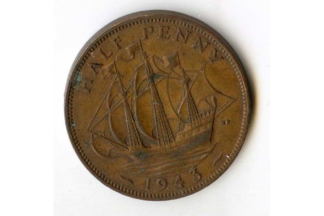 1/2 Penny r. 1943 (č.513)