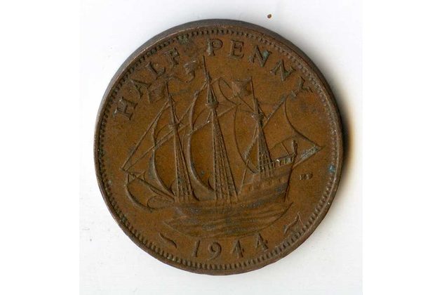1/2 Penny r. 1944 (č.514)