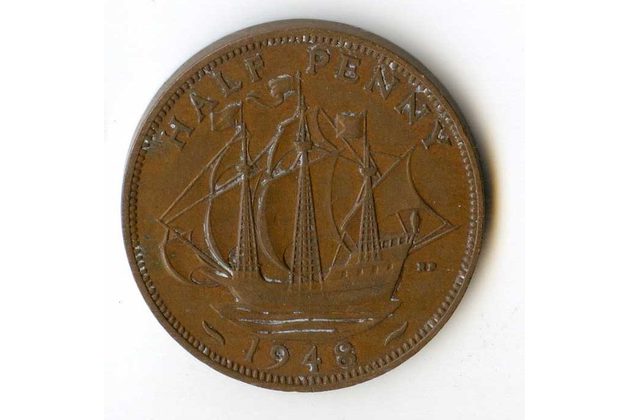1/2 Penny r. 1948 (č.523)
