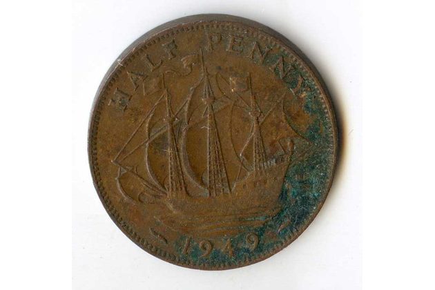 1/2 Penny r. 1949 (č.525)