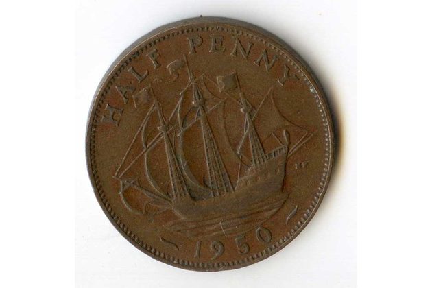 1/2 Penny r. 1950 (č.526)