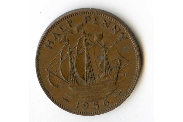 1/2 Penny r. 1956 (č.538)