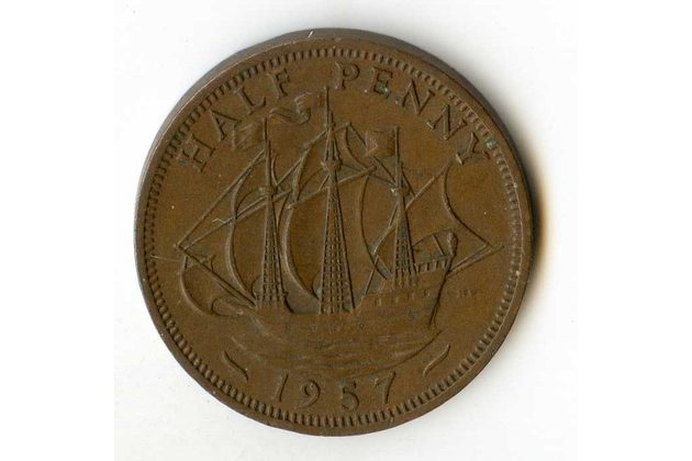 1/2 Penny r. 1957 (č.541)