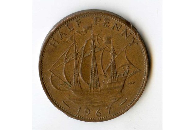 1/2 Penny r. 1967 (č.560)