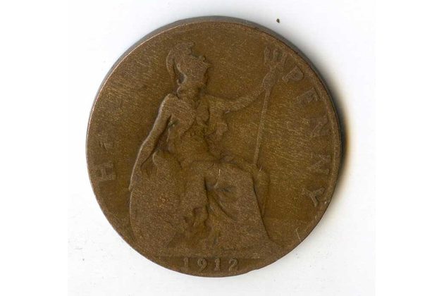 1/2 Penny r. 1912 (č.644)