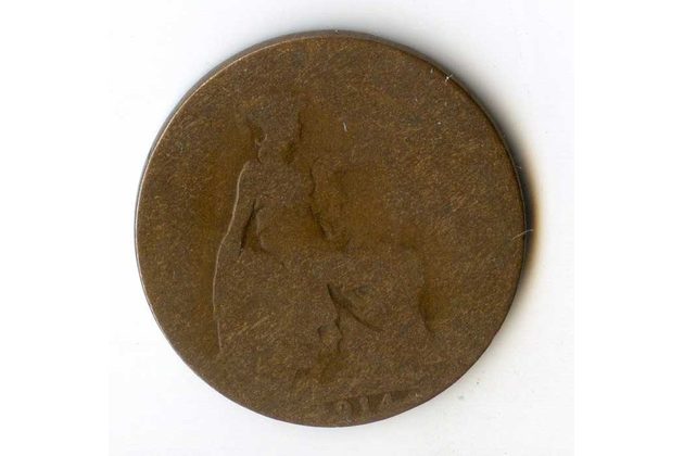 1/2 Penny r. 1914 (č.648)