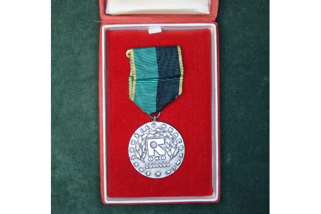 12952- OKD Ostrava Koncern- Zasloužilý pracovník s etuí