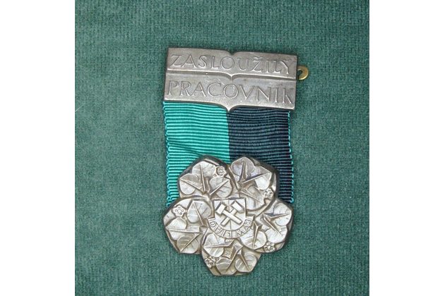 12955- Důl.1.Máj- Zasloužilý pracovník (Z.Kolářský)