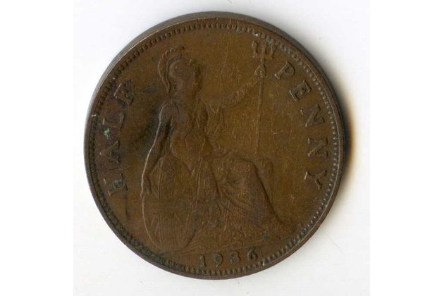 1/2 Penny r. 1936 (č.695)