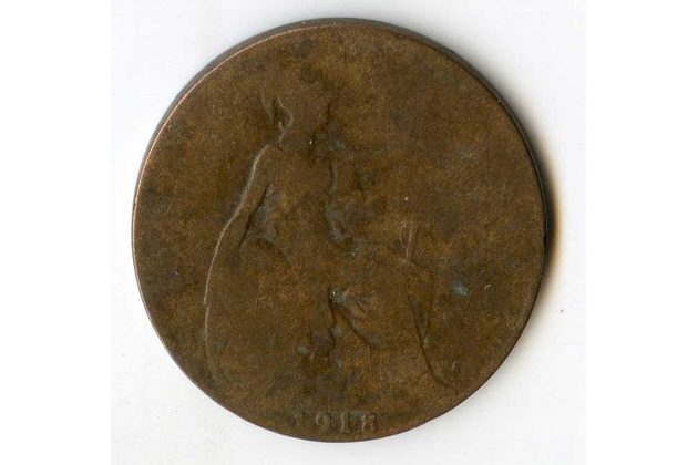 1/2 Penny r. 1918 (č.657)