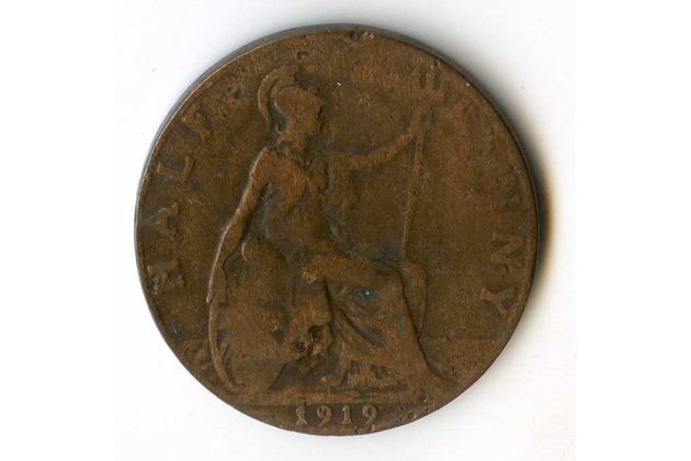 1/2 Penny r. 1919 (č.659)