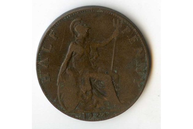 1/2 Penny r. 1924 (č.668)