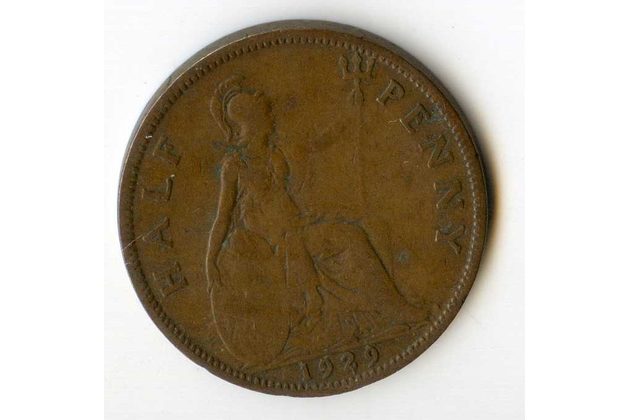 1/2 Penny r. 1929 (č.680)