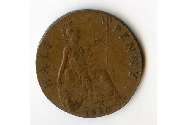 1/2 Penny r. 1930 (č.681)
