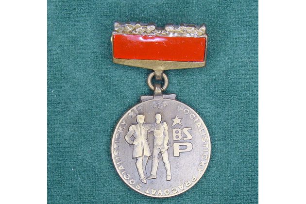 12985- BSP- Člen brigády soc. Práce bronzový