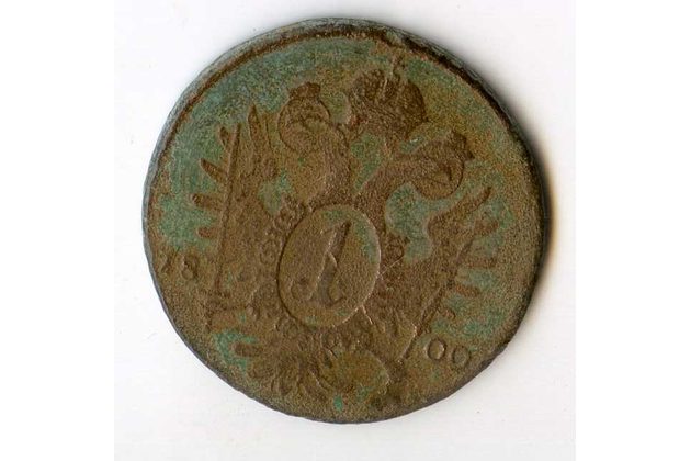 1 Kreuzer r. 1800 B (wč.162)