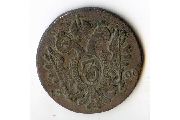 3 Kreuzer r. 1800 S (wč.211)