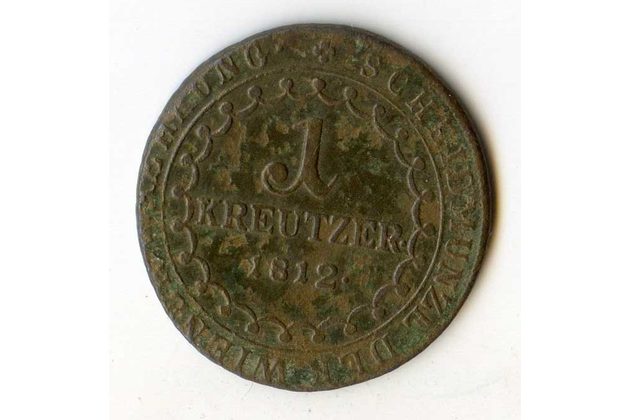 1 Kreuzer r. 1812 S (wč.199B)