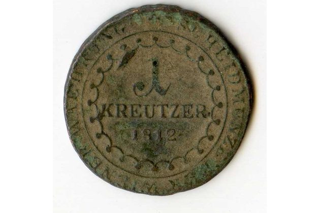 1 Kreuzer r. 1812 S (wč.199G)