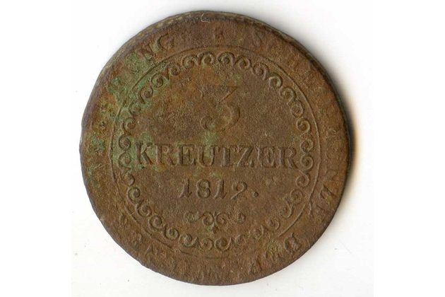 3 Kreuzer r. 1812 B (wč.230)