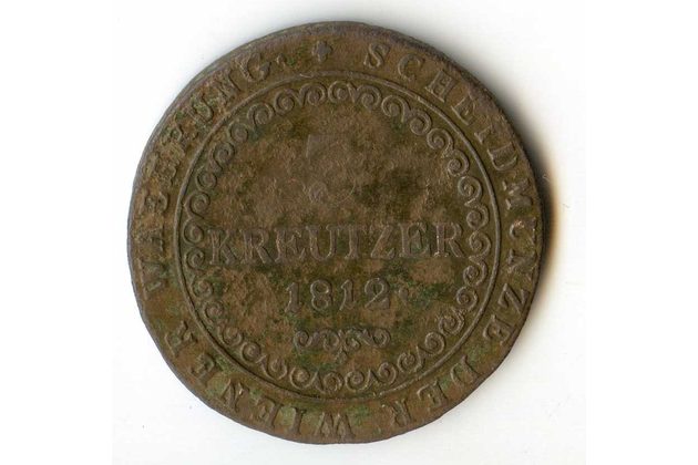 3 Kreuzer r. 1812 S (wč.240)
