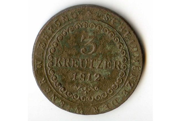 3 Kreuzer r. 1812 S (wč.241)