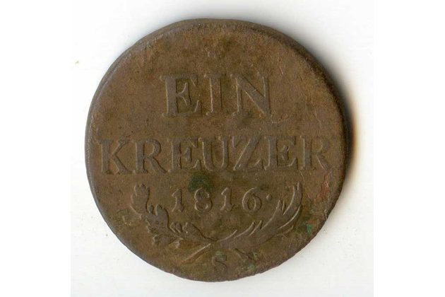1 Kreuzer r. 1816 S (wč.360)