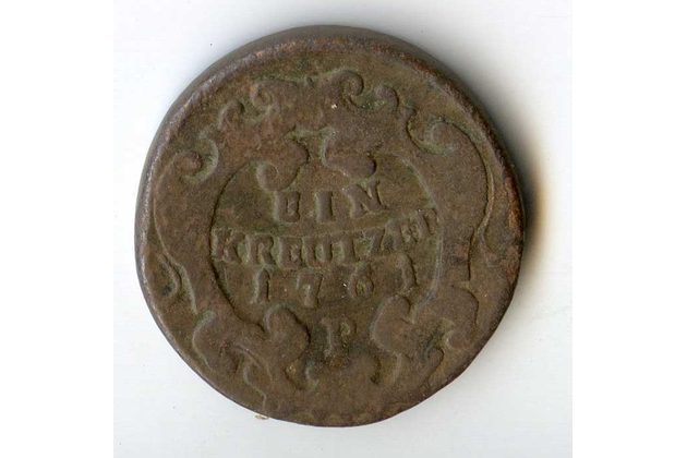 1 Kreuzer r. 1761 P (wč.100)