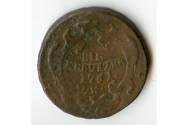 1 Kreuzer r. 1761 K (wč.110)