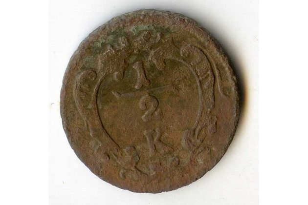 1/2 Kreuzer b.l.  (wč.381)